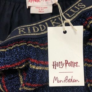 Mini Boden Harry Potter Spell Sparkle Skirt